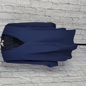 EVERLEIGH Navy Blue Blouse Medium